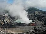 Am Krater des Poas - aktiver Vulkan in Costa Rica