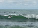 am "Playa Hermosa" bei Jaco