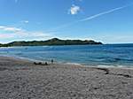 am Strand von Playa Conchal