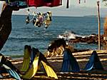 am Strand von Playa Conchal
