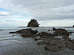am Strand von Playa Conchal