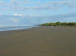 Sandstrand so weit das Auge reicht