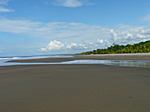 der Strand bei Ebbe ... wer hat hier das Meer geklaut ?