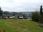 Ausblick über unser Haus - im Oktober 2009