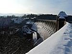 An der Staumauer