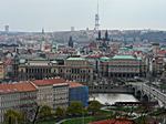 Blick von der Prager Burg auf Prag