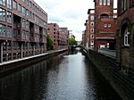 In der Speicherstadt in Hamburg