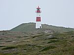 Leuchtturm am Ellbogen, dem nördlichsten Teil von Sylt .. und somit auch von Deutschland