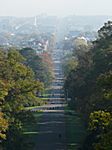 Blick vom Schloss Wilhelmshöhe nach Kassel