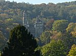 Blick auf die Löwenburg