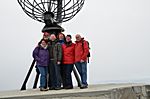 Gruppenbild am Nordkap