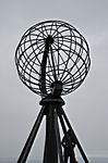 Die Erdkugel am Nordkap