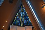 8. oder 9. Tag - TROMSØ - kurz nach Mitternacht in der Eismeerkathedrale