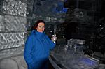 9. Tag - SVOLVÆR, in der Eisgallerie "Magic Ice" an der Bar
