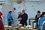 10. Tag - Polarkreistaufe hatten wir ja schon, also jetzt für alle Lebertran (Fischöl)