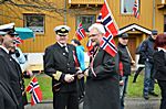 11. Tag - KRISTIANSUND. Der Bürgermeister begrüsst den Kapitän