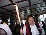 während unserer Reise feiterten wir auch eine Silberhochzeit .... das Paar selbst konnte die Überrachung kaum fassen.