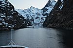 4. Tag - in der Nacht ... wir fahren in den Trollfjord