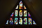 8. Tag - Glasfenster in der Kirche in Hammerfest