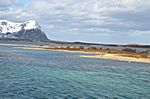 9. Tag bei RISØYRENNA, 1922 künstlich angelegter Kanal