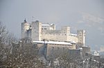.. auf dem Mönchsweg .. Blick auf die Festung