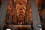 Innenansicht der Kathedrale von Barcelona