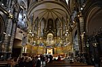 In der Kirche des Kloster Montserrat