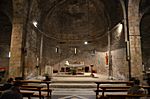 Im Inneren der Kirche St. Pau del Camp