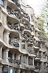 Casa Milà - La Pedreira, eines der Meisterwerke von Gaudi