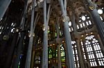 Eindrücke der "Sagrada Família", der Kirche von Antoni Gaudí