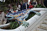 Eindrücke in Park Güell in Barcelona - Gaudís Hommage an die Natur