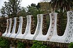 Eindrücke in Park Güell in Barcelona - Gaudís Hommage an die Natur