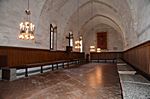 ... und jetzt im Speisesaal des Klosters