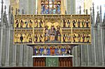 der "Marienkrönungsaltar in der Kirche St. Marien Kirche / Stralsund