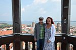Blick vom Turm der St. Marien Kirche am Neuen Markt - Stralsund