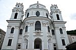 Kollegienkirche am Universitätsplatz in Salzburg