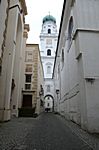 auf dem Weg zum Dom St. Stephan