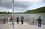 .. am Deutschen Eck in Koblenz